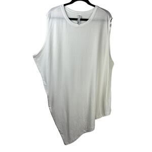 Athleta Cloud Restore Tank Bright White Women Size 3X Athleisure Wear Activewear